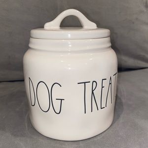 Rae Dunn Dog Treats Canister